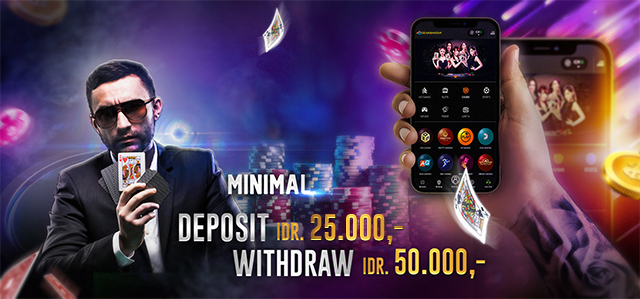 minimal deposit 25k dan withdraw 50k