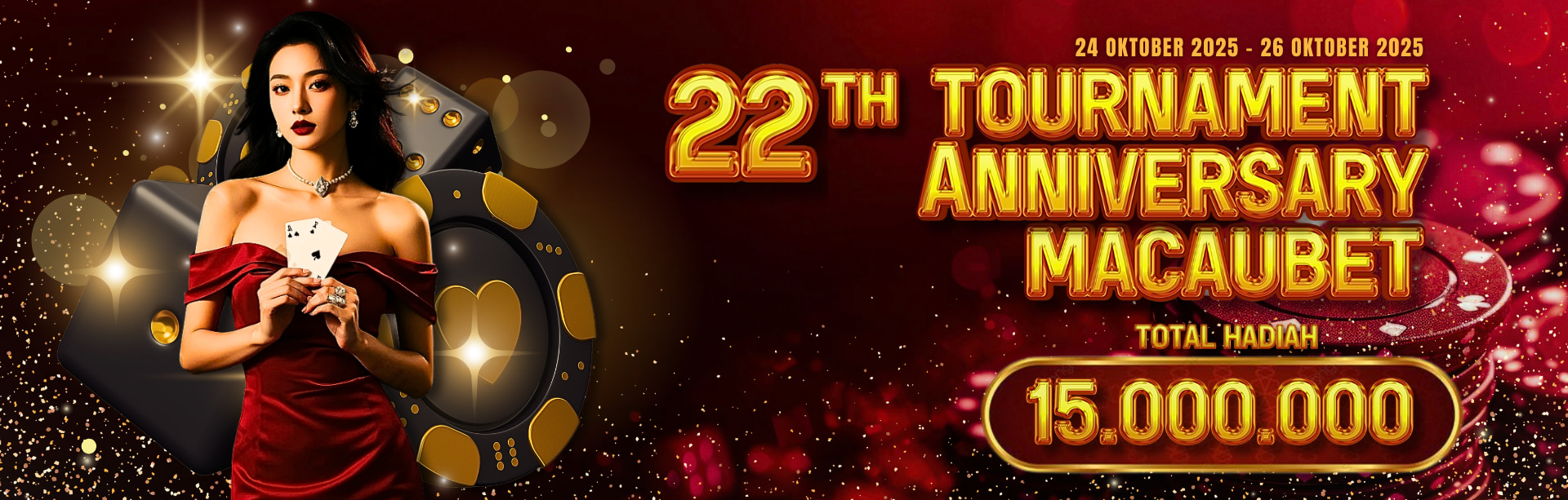 TURNAMENT ANNIVERSARY MACAUBET 22 TAHUN