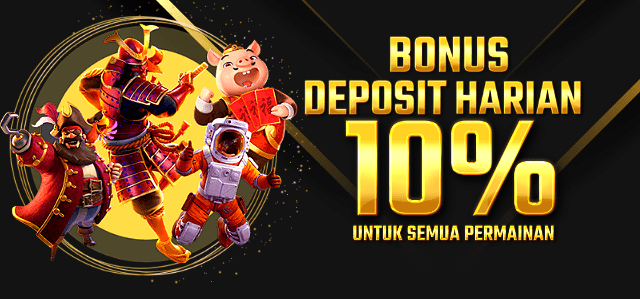 BONUS DEPOSIT HARIAN  10%