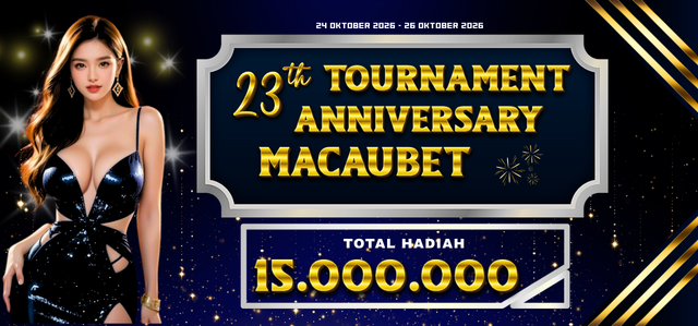 TURNAMENT ANNIVERSARY MACAUBET 23 TAHUN
